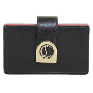 Christian Louboutin Eliza Card Wallet Black Leather